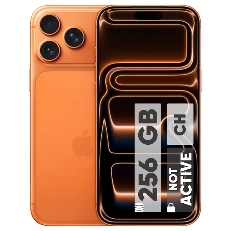گوشی موبایل اپل مدل iPhone 17 Pro Max CH دو سیم کارت ظرفیت 256 گیگابایت و رم 12 گیگابایت - نات اکتیو / ریجستر شده