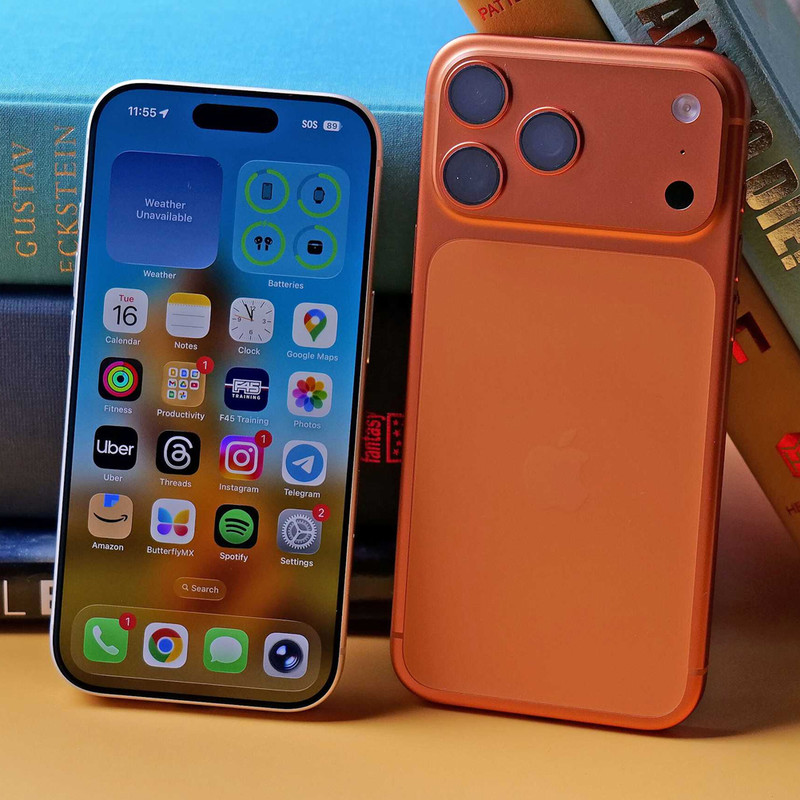 گوشی موبایل اپل مدل iPhone 17 Pro Max CH دو سیم کارت ظرفیت 256 گیگابایت و رم 12 گیگابایت - نات اکتیو / ریجستر شده