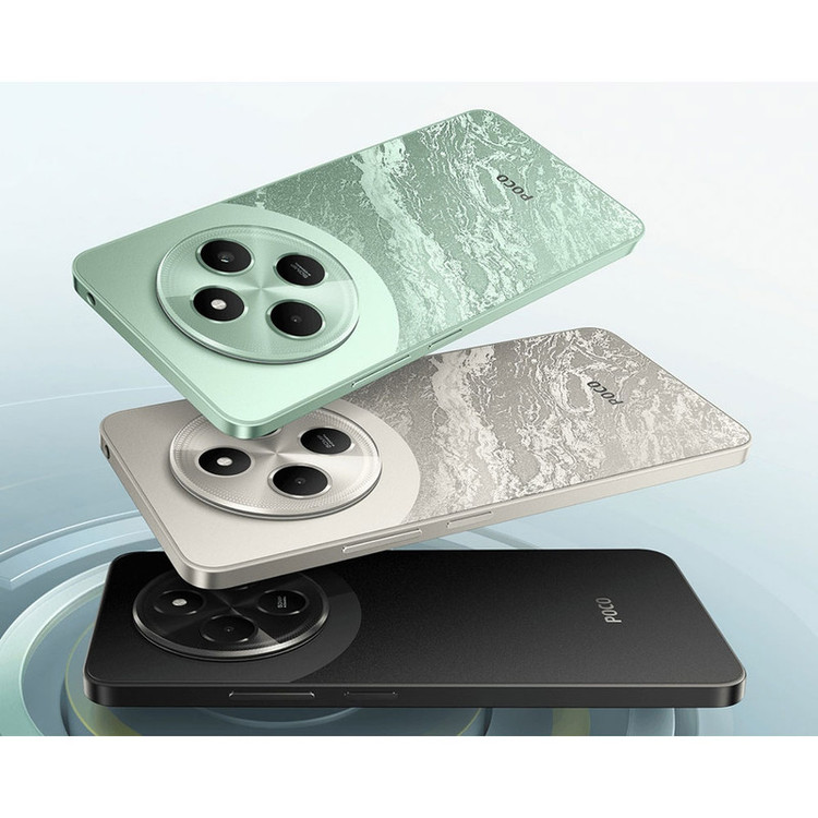 گوشی موبایل شیائومی مدل Poco C75 دو سیم کارت ظرفیت 128 گیگابایت و رم 6 گیگابایت - نسخه بههمراه شارژر