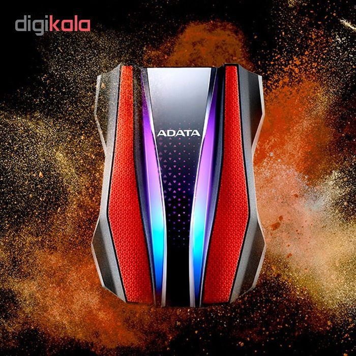 هارد اکسترنال ای دیتا مدل HD770G ظرفیت یک ترابایت دارای رابط USB Type-A 3.2