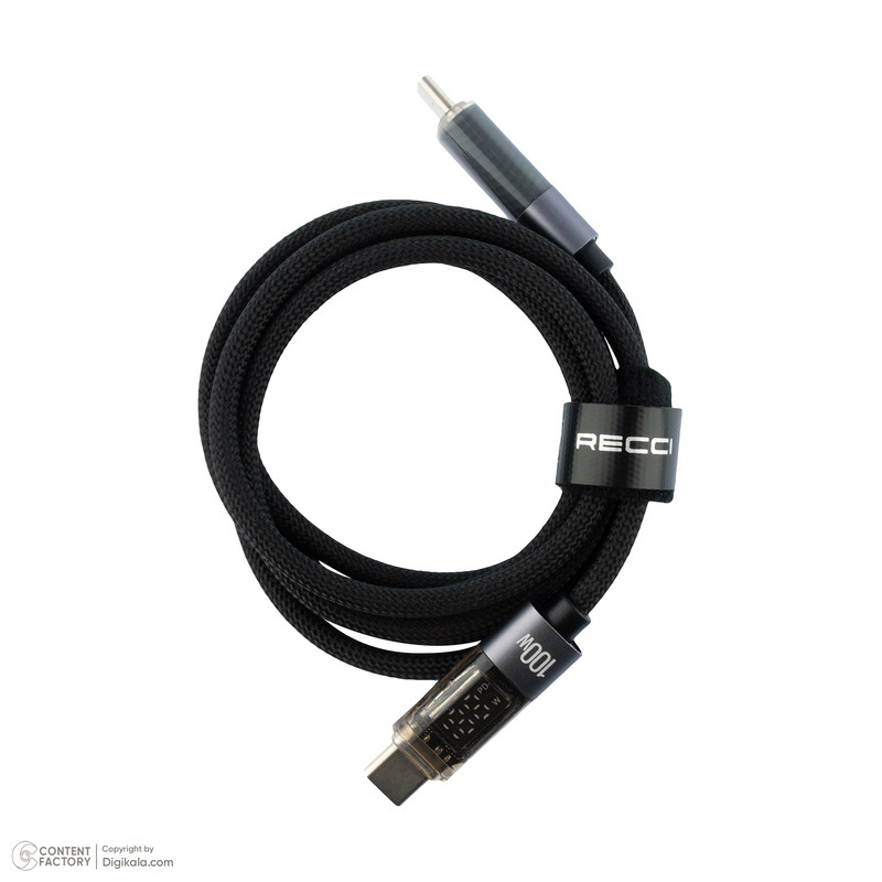 کابل USB-C رسی مدل RS16CC طول 1.2 متر