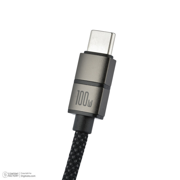 کابل تبدیل USB به USB-C رسی مدل RS12C 100W طول 2 متر