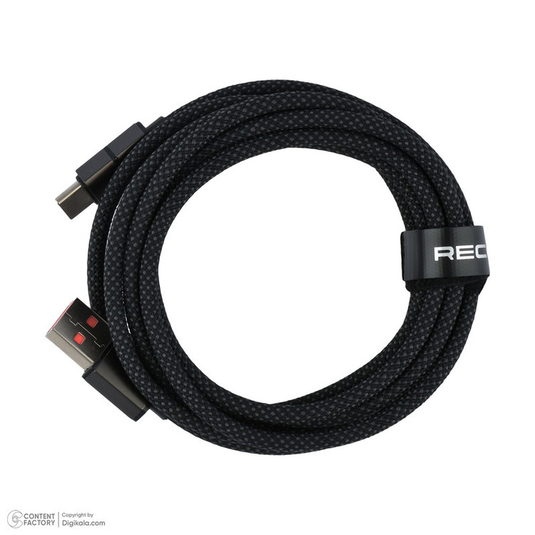 کابل تبدیل USB به USB-C رسی مدل RS12C 100W طول 2 متر
