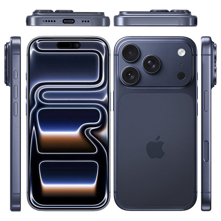 گوشی موبایل اپل مدل iPhone 17 Pro ZAA تک سیم کارت + eSim ظرفیت 256 گیگابایت و رم 12 گیگابایت - نات اکتیو / ریجستر شده