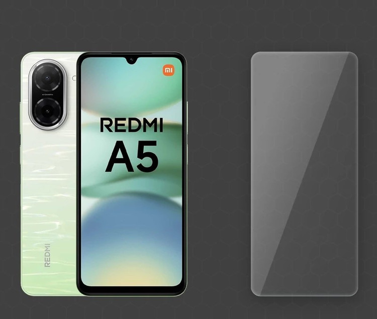 محافظ صفحه نمایش شیشه ای آنتی استاتیک مناسب برای گوشی موبایل شیائومی REDMI A5