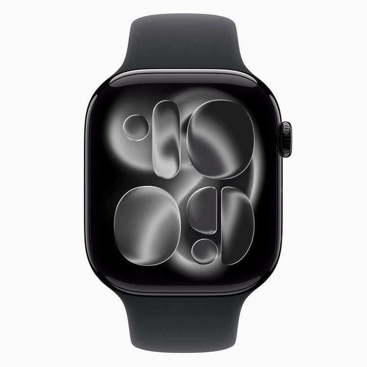 ساعت هوشمند 46 میلی متری اپل مدل Series 11 Aluminum Case با بند سیلیکونی