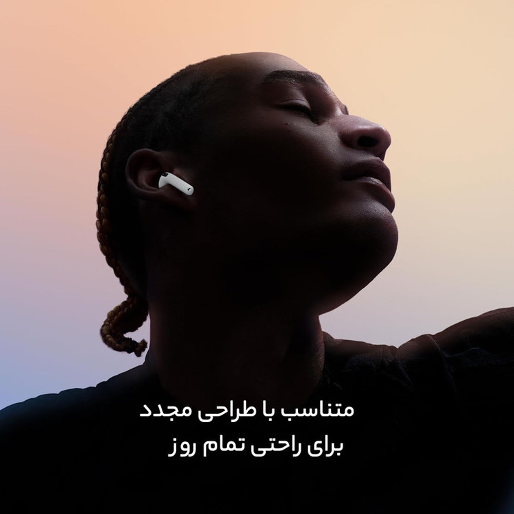 هدفون بلوتوثی اپل مدل AirPods 4 ANC