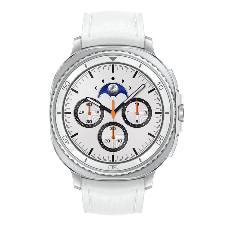 ساعت هوشمند 46 میلیمتری سامسونگ مدل Galaxy Watch 8 Classic با بند چرمی
