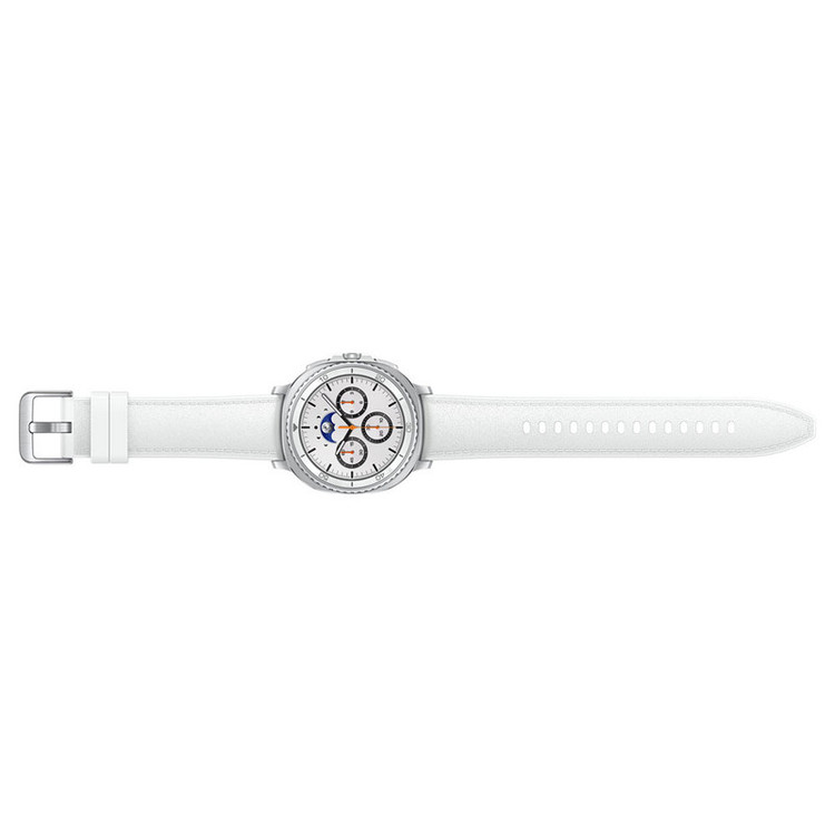 ساعت هوشمند 46 میلیمتری سامسونگ مدل Galaxy Watch 8 Classic با بند چرمی