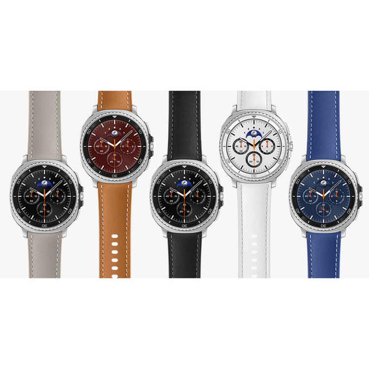 ساعت هوشمند 46 میلیمتری سامسونگ مدل Galaxy Watch 8 Classic با بند چرمی