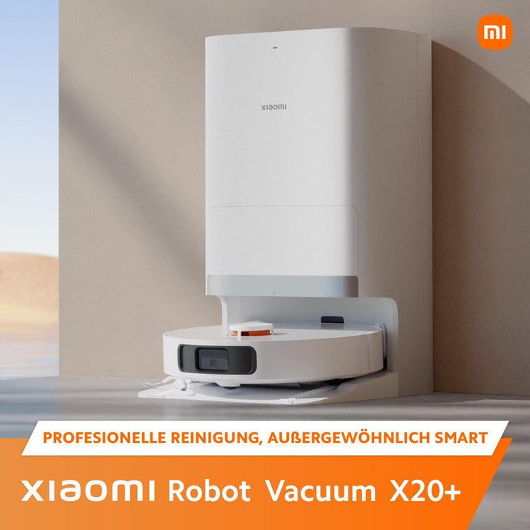 جارو رباتیک شیائومی مدل Robot Vacuum X20 Plus