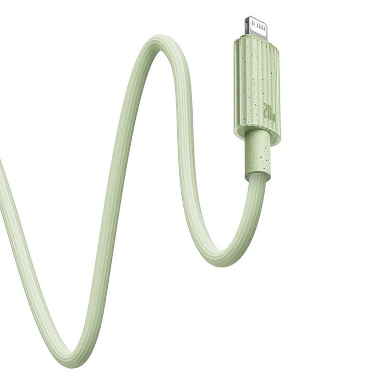 کابل تبدیل USB-C به لایتنینگ بیسوس مدل Habitat Series 20W PD طول 2 متر