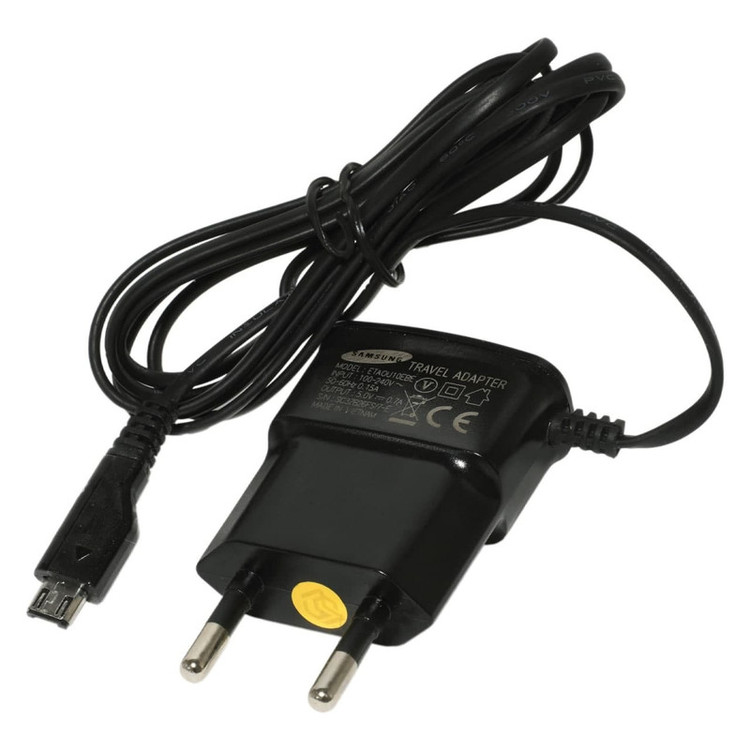 شارژر دیواری سامسونگ مدل i9000 دوپین با کابل Micro USB
