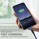 کابل تبدیل USB به USB-C کنفی FAST مدل CA-01V طول 1 متر