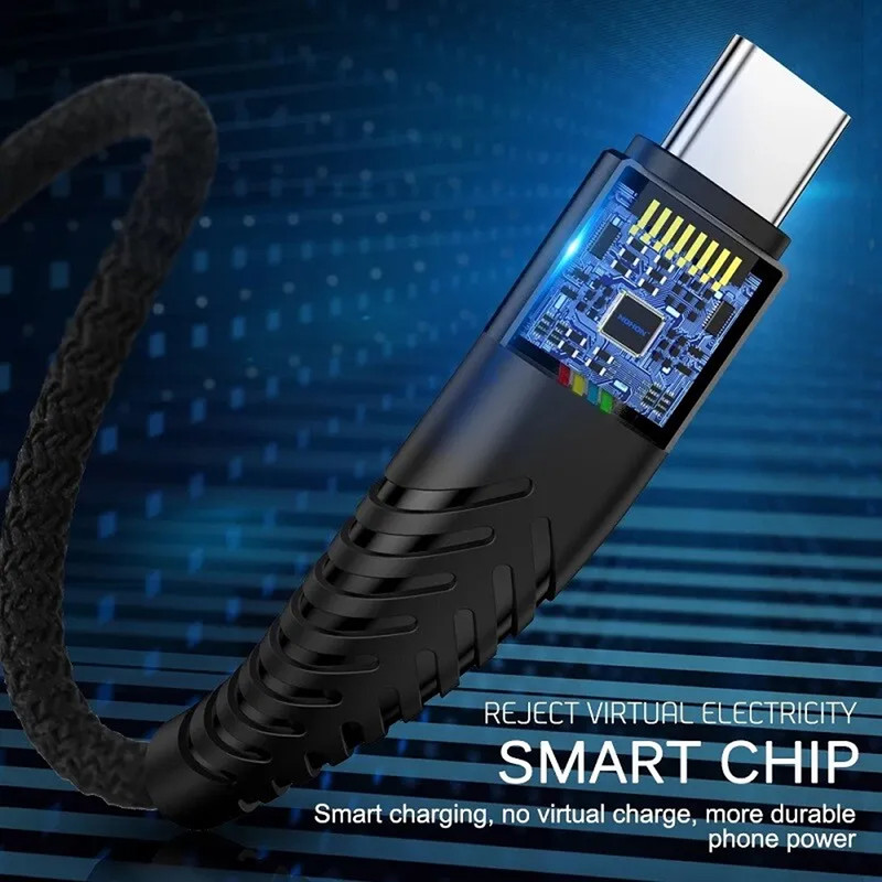 کابل تبدیل USB به USB-C کنفی FAST مدل CA-01V طول 1 متر