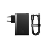 شارژر دیواری 140 وات باسئوس مدل Baseus Ga5 Pro Fast Charger 2C+U 140W EU CCGP10020