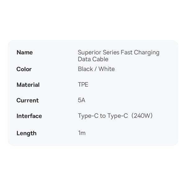 شارژر دیواری 140 وات باسئوس مدل Baseus Ga5 Pro Fast Charger 2C+U 140W EU CCGP10020