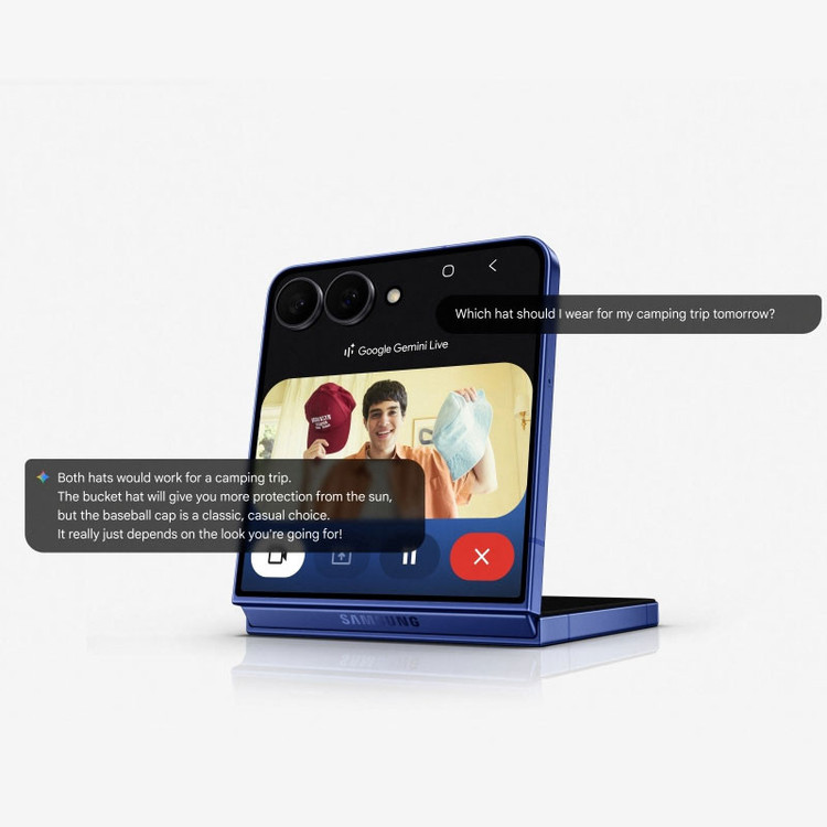 گوشی موبایل سامسونگ مدل Galaxy Z Flip 7 تک سیمکارت ظرفیت 256 گیگابایت و رم 12 گیگابایت