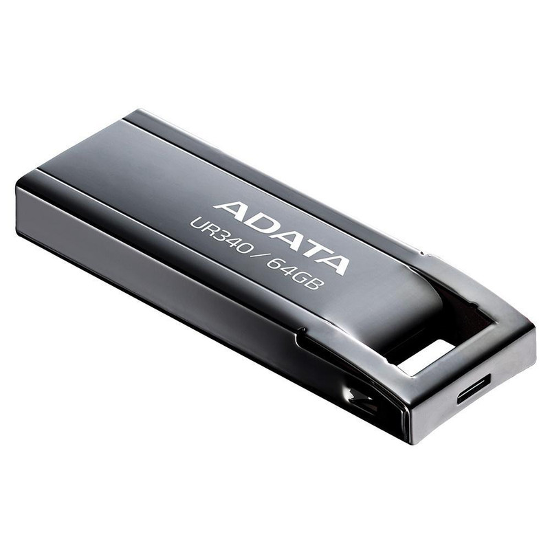 فلش مموری ای دیتا مدل UR340 ظرفیت 64 گیگابایت با رابط USB