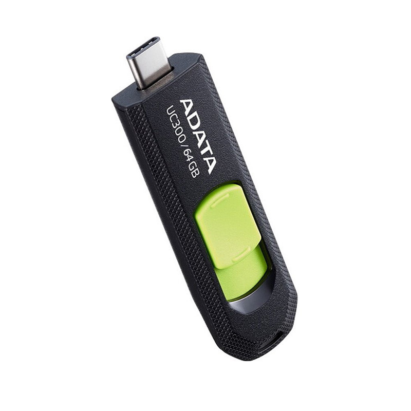 فلش مموری ای دیتا مدل UC300 ظرفیت 64 گیگابایت با رابط USB 3.2