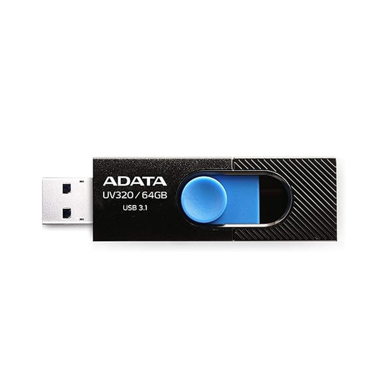 فلش مموری ای دیتا مدل UV320 ظرفیت 64 گیگابایت با رابط USB 3.2