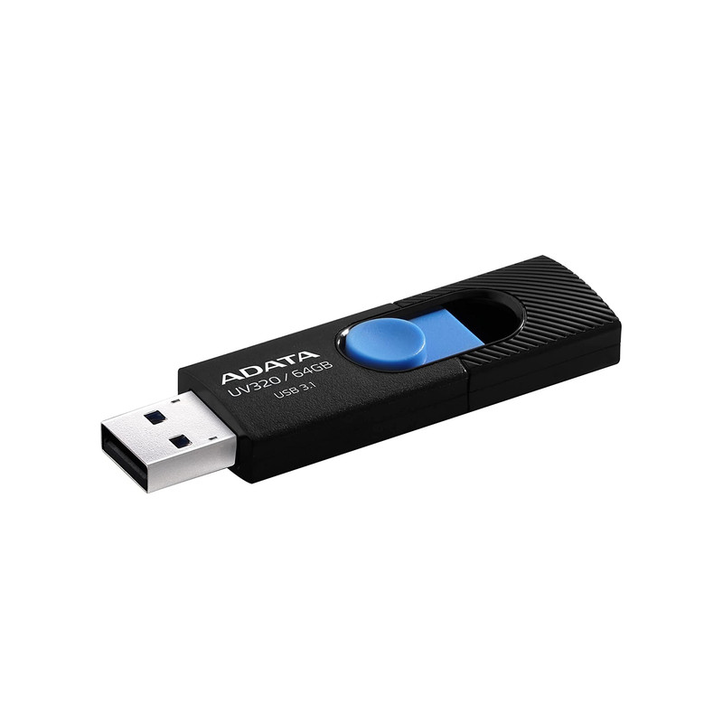 فلش مموری ای دیتا مدل UV320 ظرفیت 64 گیگابایت با رابط USB 3.2