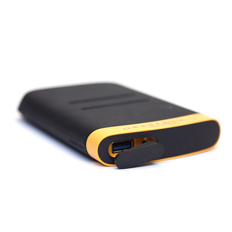 هارد اکسترنال سیلیکون پاور مدل Armor A65 ظرفیت دو ترابایت دارای رابط USB Type-A 3.2