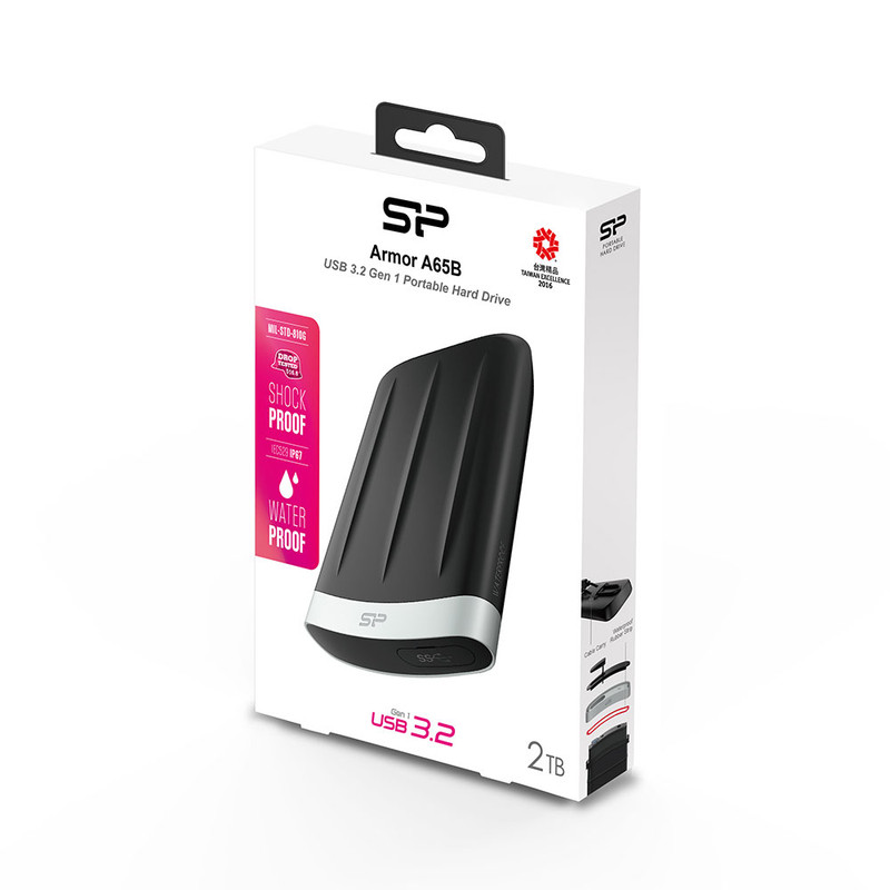 هارد اکسترنال سیلیکون پاور مدل A65B ظرفیت دو ترابایت