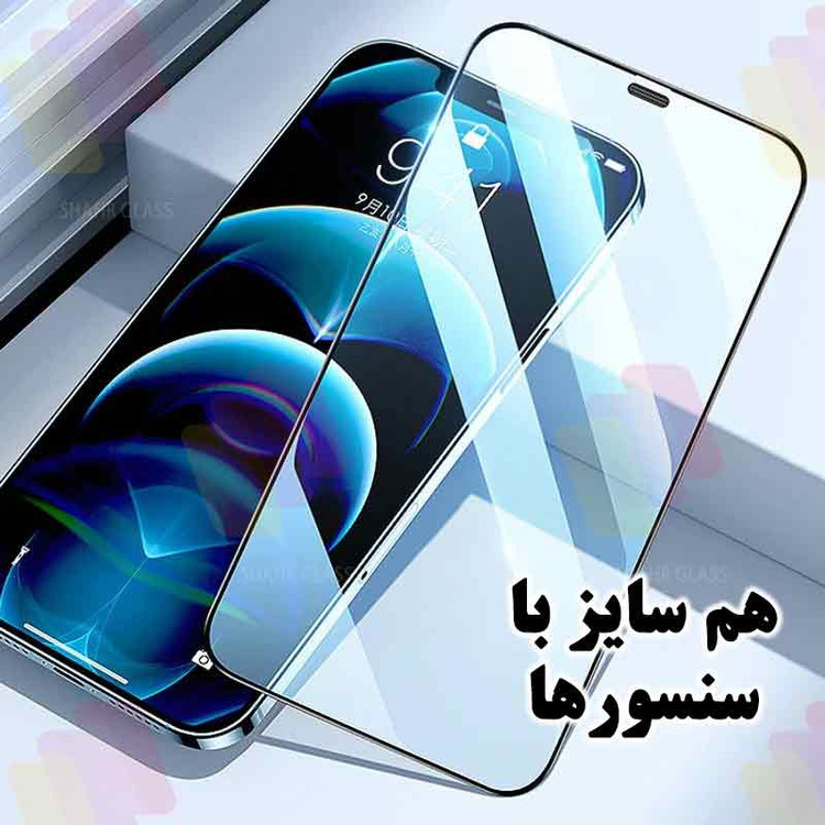 محافظ صفحه نمایش گلس آنتی استاتیک مناسب برای گوشی موبایل اپل iPhone 17 Pro Max