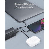 شارژر دیواری 65 وات انکر مدل 2667 Anker با یک خروجی USB و دو خروجی USB-C