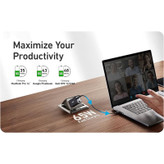 شارژر دیواری 65 وات انکر مدل 2667 Anker با یک خروجی USB و دو خروجی USB-C