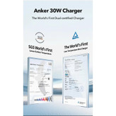 شارژر دیواری 30 وات انکر مدل Anker Zolo Charger 2698
