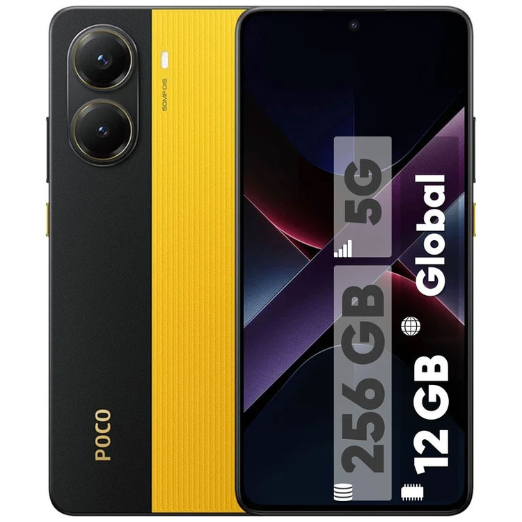 گوشی موبایل شیائومی مدل Poco X7 Pro دو سیم کارت ظرفیت 256 گیگابایت و رم 12 گیگابایت - گلوبال