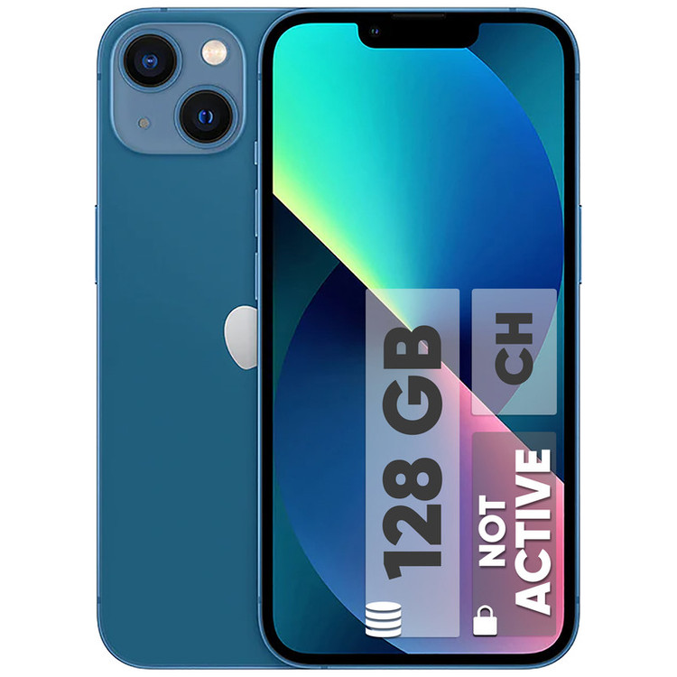 گوشی موبایل اپل مدل iPhone 13 CH دو سیم کارت ظرفیت 128 گیگابایت و رم 4 گیگابایت - نات اکتیو / ریجستر شده