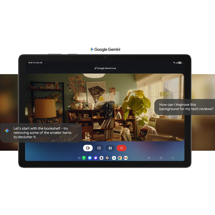 تبلت 11 اینچ سامسونگ مدل Galaxy Tab A11 Plus Wi-Fi، ظرفیت 256 گیگابایت و رم 8 گیگابایت، رزولوشن دوربین 8 مگاپیکسل، پشتیبانی از قلم و کیبورد