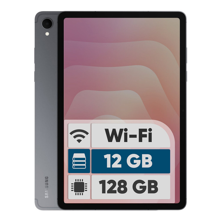 تبلت ۱۱ اینچ سامسونگ مدل Galaxy Tab S11 Wi-Fi ظرفیت 128 گیگابایت و رم 12 گیگابایت، رزولوشن دوربین ۱۳ مگاپیکسل، پشتیبانی از قلم و کیبورد