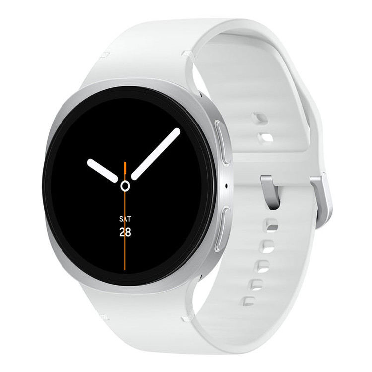 ساعت هوشمند 40 میلیمتری سامسونگ مدل Galaxy Watch 8 با بند پلاستیکی
