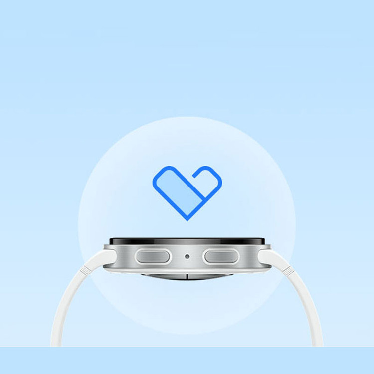 ساعت هوشمند 40 میلیمتری سامسونگ مدل Galaxy Watch 8 با بند پلاستیکی