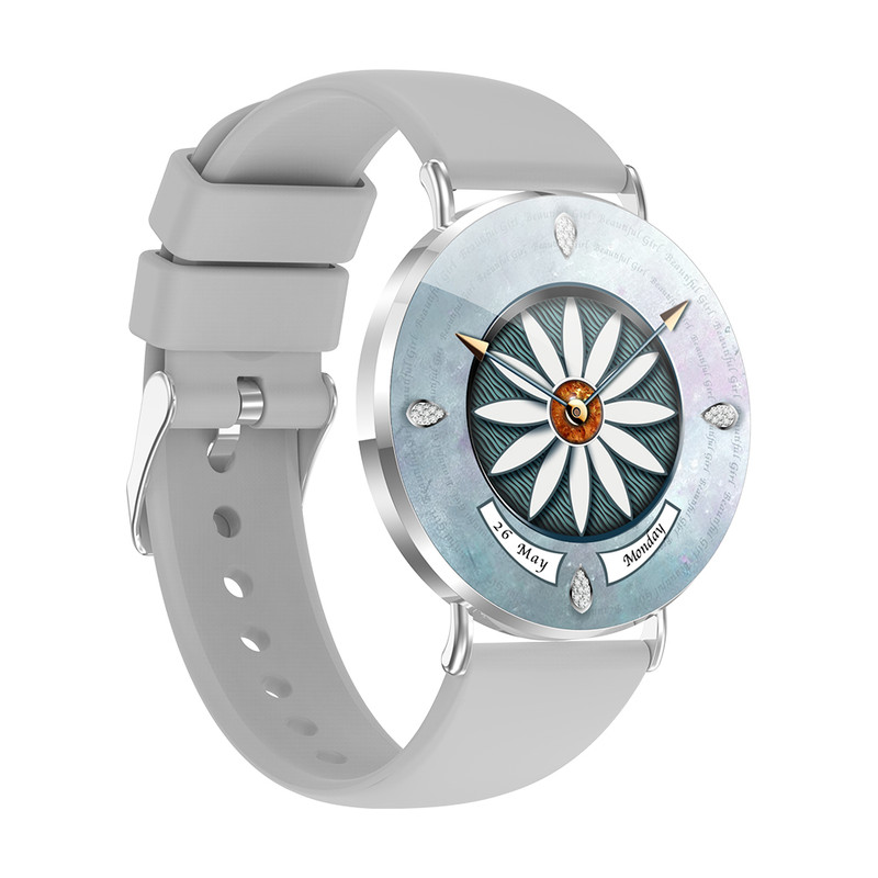ساعت هوشمند 41 میلیمتری تی سی اچ مدل LX1 Moon با بند فلزی