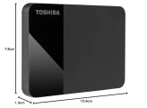 هارد اکسترنال توشیبا مدل Canvio Ready ظرفیت 1 ترابایت دارای رابط USB Type-A