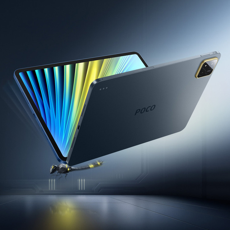 تبلت 11.2 اینچ شیائومی مدل Poco Pad X1 ظرفیت 512 گیگابایت و رم 8 گیگابایت، رزولوشن دوربین ۱۳ مگاپیکسل، پشتیبانی از قلم و کیبورد