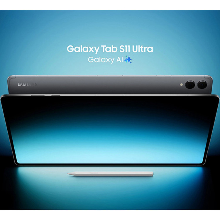 تبلت ۱۴.۶ اینچ سامسونگ مدل Galaxy Tab S11 Ultra ظرفیت 256 گیگابایت و رم 12 گیگابایت، قابلیت پشتیبانی از سیم کارت، رزولوشن دوربین ۱۳ مگاپیکسل، پشتیبانی از قلم و کیبورد