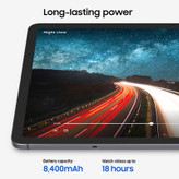 تبلت ۱۱ اینچ سامسونگ مدل Galaxy Tab S11 ظرفیت 256 گیگابایت و رم 12 گیگابایت، قابلیت پشتیبانی از سیم کارت، رزولوشن دوربین ۱۳ مگاپیکسل، پشتیبانی از قلم و کیبورد