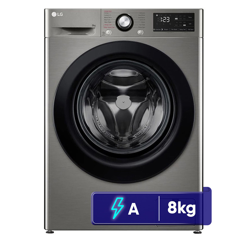 ماشین لباسشویی 8 کیلوگرم اتوماتیک ال جی مدل F4R3TYG6P