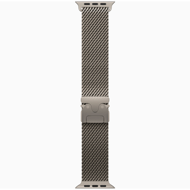 ساعت هوشمند 49 میلی متری اپل مدل Ultra 3 Natural Titanium Case با بند Titanium Milanese