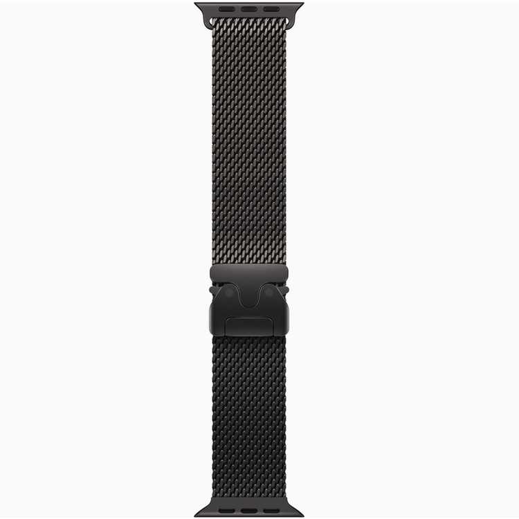 ساعت هوشمند 49 میلی متری اپل مدل Ultra 3 Black Titanium Case با بند Titanium Milanese