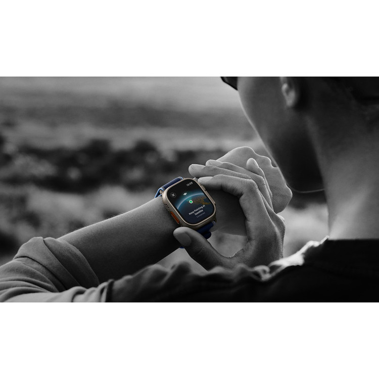 ساعت هوشمند 49 میلی متری اپل مدل Ultra 3 Natural Titanium Case با بند Ocean
