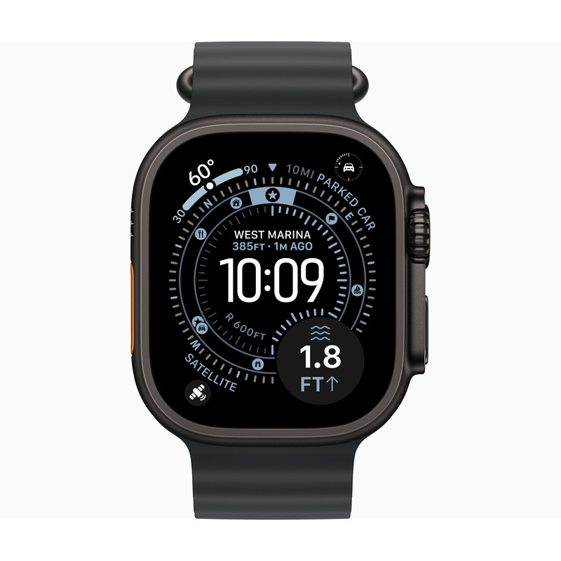 ساعت هوشمند 49 میلی متری اپل مدل Ultra 3 Natural Titanium Case با بند Alpine Loop