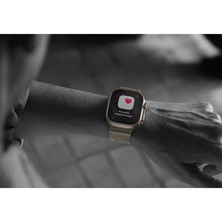 ساعت هوشمند 49 میلی متری اپل مدل Ultra 3 Natural Titanium Case با بند Alpine Loop