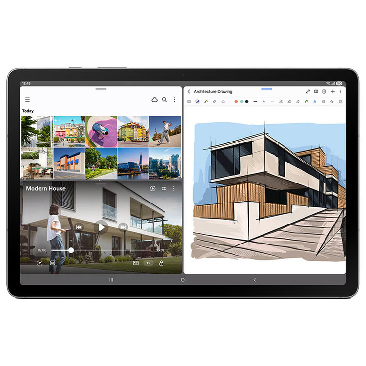 تبلت 10.9 اینچ سامسونگ مدل Galaxy Tab S10 Lite با ظرفیت 256 گیگابایت و رم 8 گیگابایت، قابلیت پشتیبانی از سیم کارت، رزولوشن دوربین اصلی ۸ مگاپیکسل، پشتیبانی از قلم